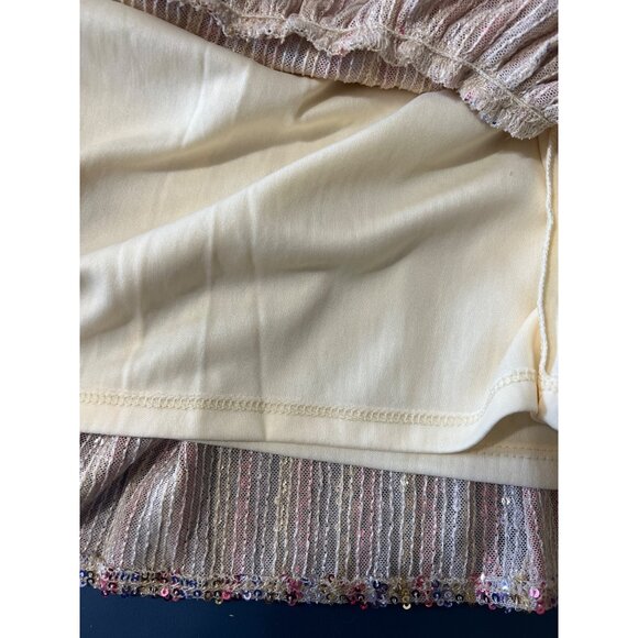 Julia Jordan Multicolor Sequin Shift Dress Sz 8 Event Paty NYE Coquette - Picture 12 of 13